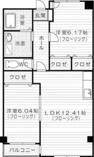K-T・M・J BLD【402号室】の間取り