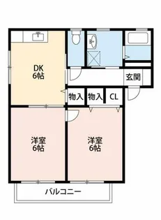 モナーク ヴィレ【2階】の間取り