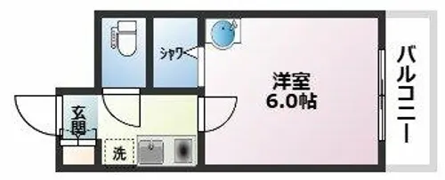 ケンビルディング【203号室】の間取り