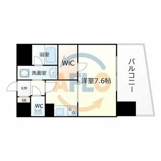 ヴィータ ラフィナータ【6階】の間取り