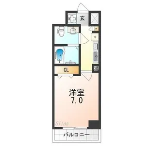 レクシア南瓦町【6階】の間取り