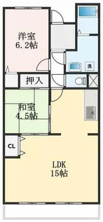雅マンション【2階】の間取り