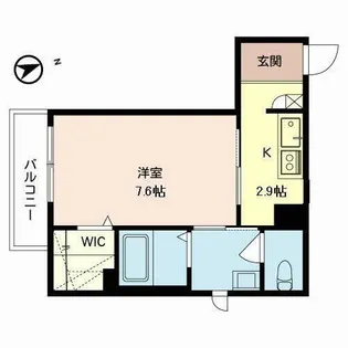 カサグランデ【1階】の間取り