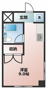 杉荘マンション【101号室】の間取り