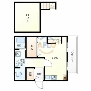 FUKUE BLD【9階】の間取り