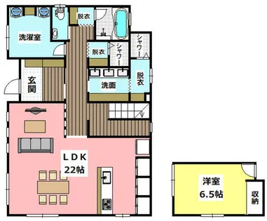 Le Coeur Deux シェアハウス【202号室】の間取り