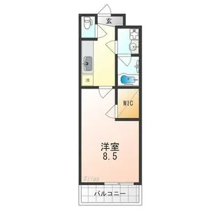 フジパレス浜寺諏訪森サウス【1階】の間取り