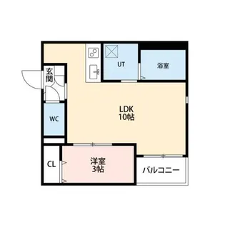 Warren chuo Ⅰ【3階】の間取り