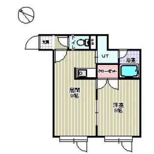 ORIGIN本通【203号室】の間取り