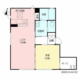 キャミスト【1階】の間取り