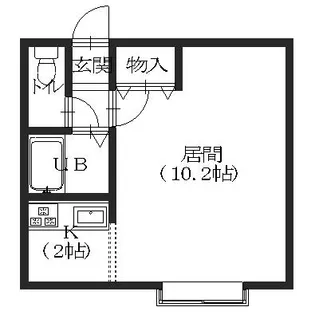 クレステージ宮前【207号室】の間取り