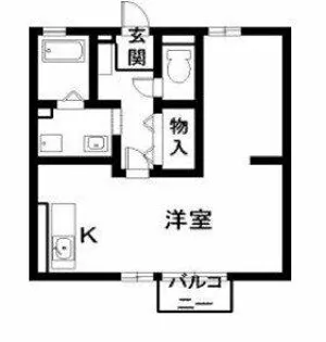 セジュール山本【1階】の間取り