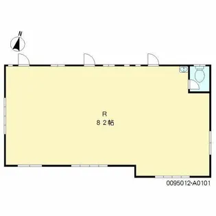 ハイム福智【A0101号室】の間取り