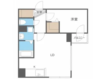 Dolce Fushimi【5階】の間取り