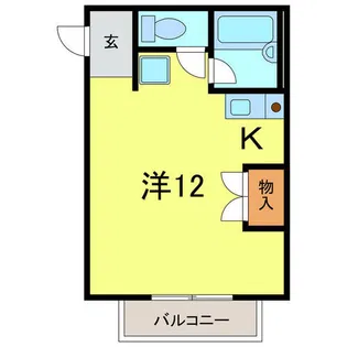 フォレスト【1階】の間取り