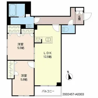 グレースランド日吉【3階】の間取り