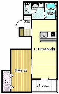 F+style柏原上市【1階】の間取り