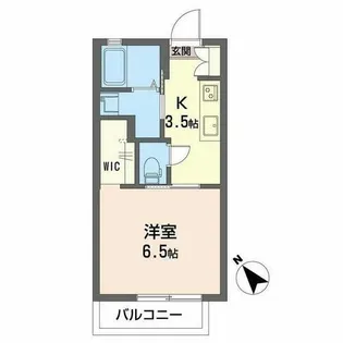 サンクチュアリー久留米V【2階】の間取り