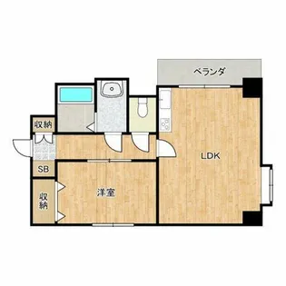 アルファブリック【6階】の間取り