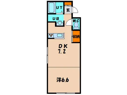 ダイワパレス美原【301号室】の間取り