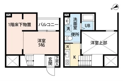 Grande Mare 枇杷島【1階】の間取り