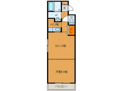 ダイワパレス美原【301号室】の間取り