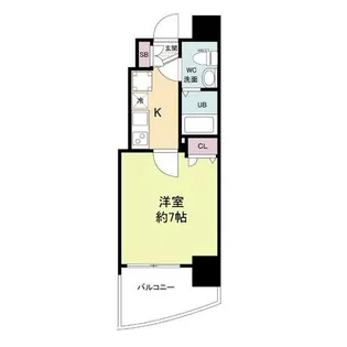 セレニテ神戸西クレア【5階】の間取り