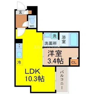 Jack koshinⅤ【3階】の間取り