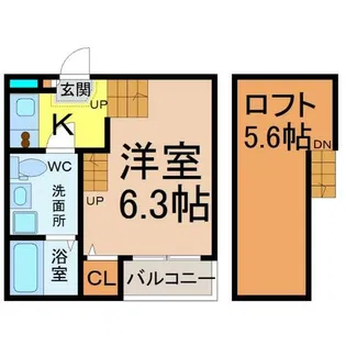 SEAPRAIRIE(シープレイリー)【2階】の間取り