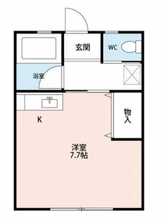 アドバンス落合【102号室】の間取り