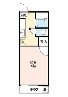 栄ハイツ【102号室】の間取り