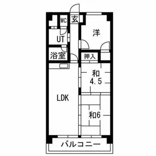 サクセス大喜【2階】の間取り