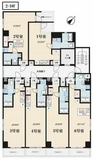 Vita Nuova堺【2階】の間取り