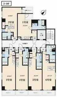 Vita Nuova堺【3階】の間取り