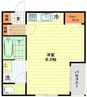 コンフォール南森町【10階】の間取り