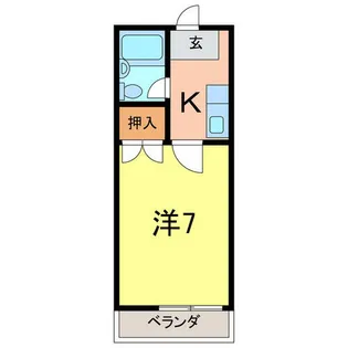 コーポ東海【2階】の間取り