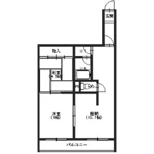エイブルOKAMURA【503号室】の間取り