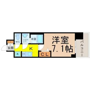 プレサンスTHE栄【3階】の間取り