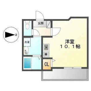 第一中央ビルディング【5階】の間取り