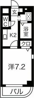 H.B SHIMIZU【3階】の間取り
