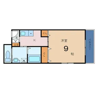 アッシュコート千林【6階】の間取り