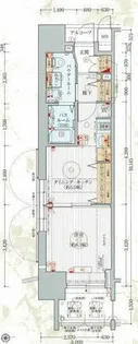 エステムプラザ名古屋駅前プライムタワー【9階】の間取り