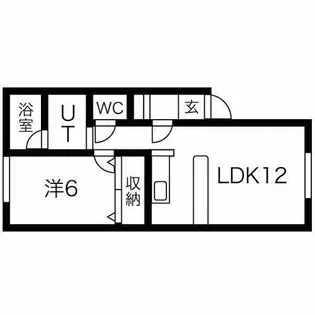 エクセレントハイツ【203号室】の間取り