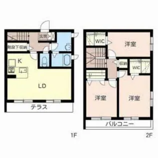 ミヤパレス【1階】の間取り