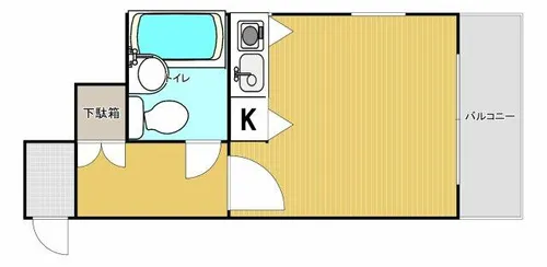 ロマネスク白金第2【406号室】の間取り