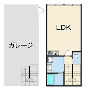 GARAIL 神戸東灘【1階】の間取り