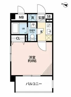 サヴォイグランデス【4階】の間取り