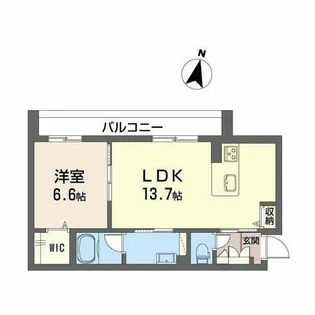 サン ウィステリア【A0303号室】の間取り