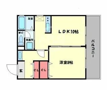 天満鹿鳴館ビル【5階】の間取り