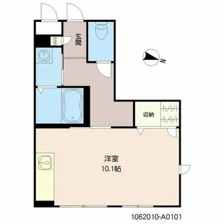 シャーメゾンK2【A0101号室】の間取り